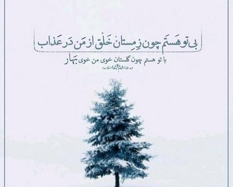 عکس زمستانی غمگین بدون متن