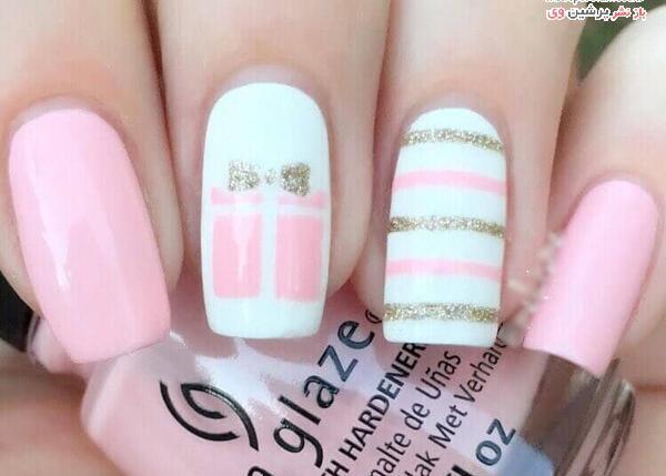 عکس طراحی ناخن تولد