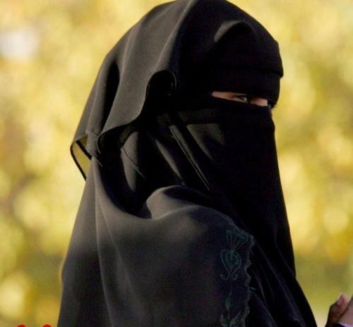 عکس دختر با حجاب نقاب