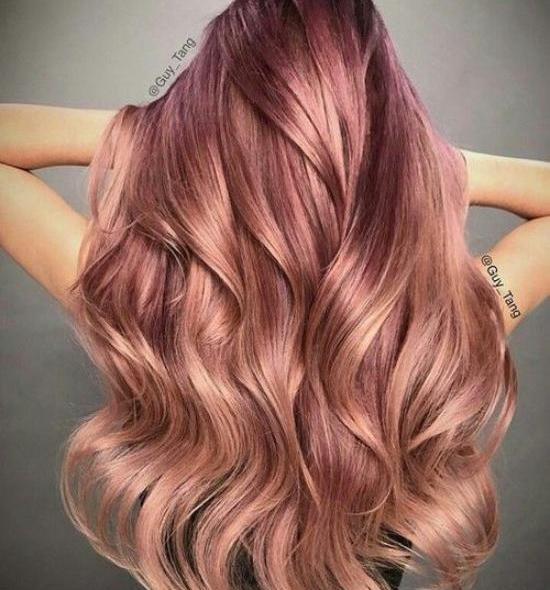 عکس رنگ موی ژله ای