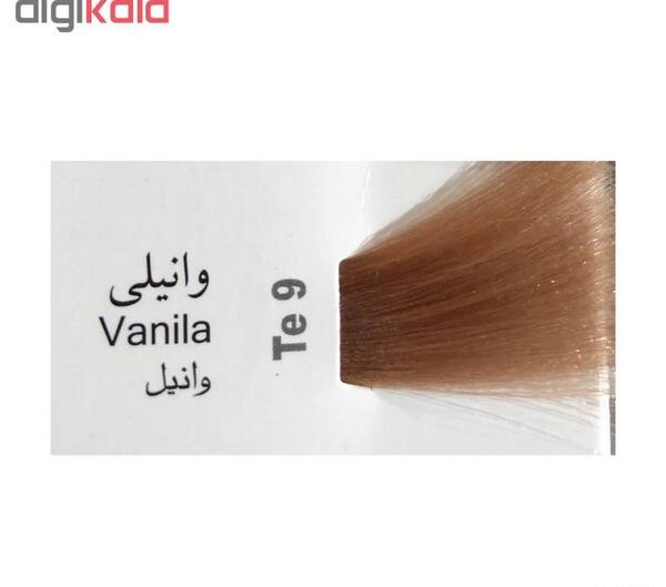 عکس رنگ مو وانیلی