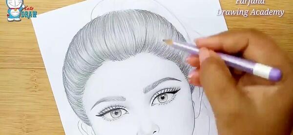 عکس دختر زیبا طراحی