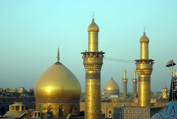 عکس حرم امام حسین و عباس