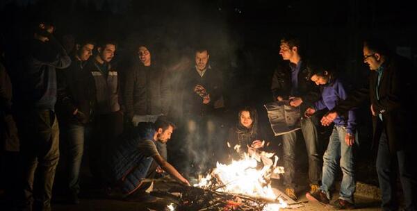 عکس چهارشنبه سوری طبیعی
