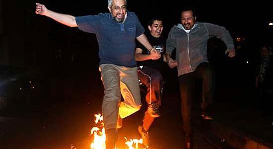 عکس چهارشنبه سوری طبیعی