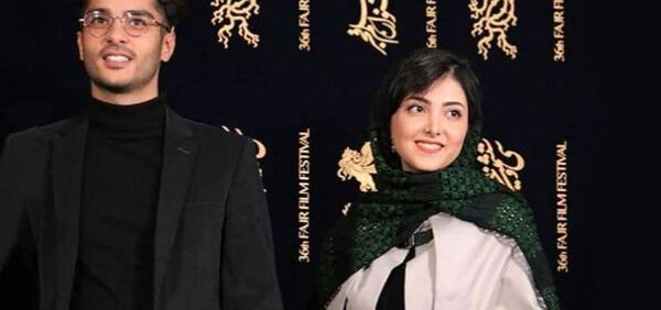 عکس زیبا کرمعلی و همسرش