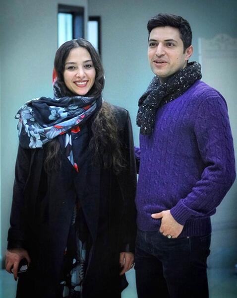 عکس زیبا کرمعلی و همسرش