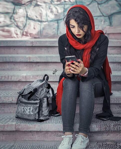 عکس پروفایل واتساپ زن