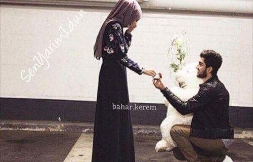 عکس دختر و پسر با حجاب