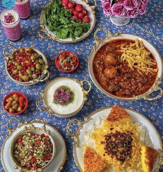 عکس از غذای ایرانی