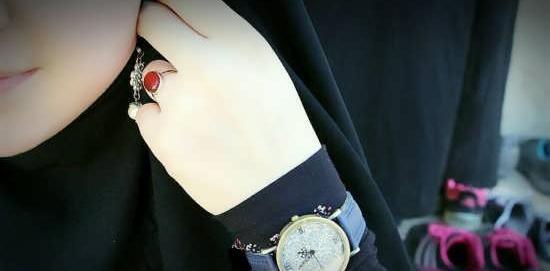 عکس دختر لاکچری برای پروفایل با حجاب