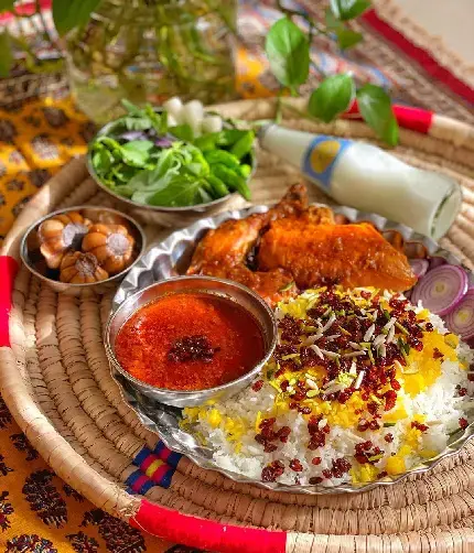 عکس غذای زرشک
