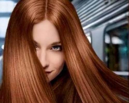 عکس رنگ مو قهوه ای شکلاتی