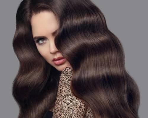 عکس رنگ مو قهوه ای شکلاتی