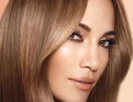عکس رنگ مو قهوه ای شکلاتی
