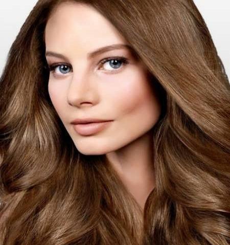 عکس رنگ مو قهوه ای شکلاتی