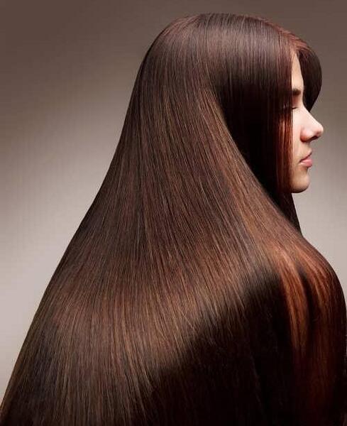 عکس رنگ مو قهوه ای شکلاتی