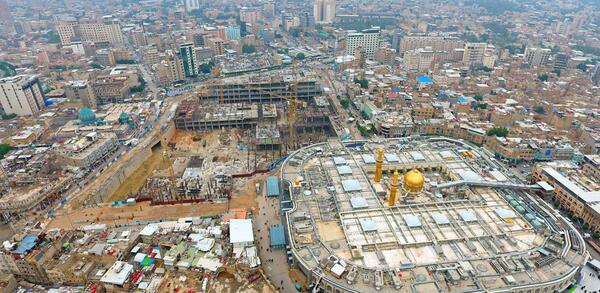 عکس طرح توسعه حرم امام حسین