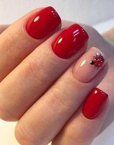 عکس ژلیش ناخن سفید