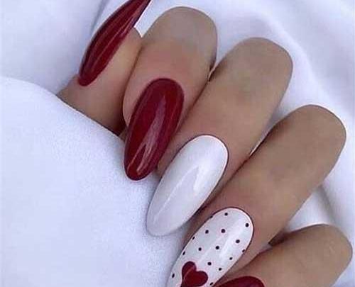 عکس ژلیش ناخن سفید