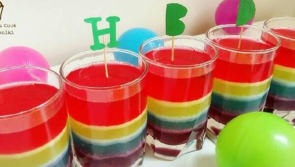 عکس ژله لیوانی برای شب یلدا