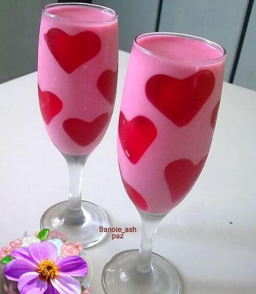 عکس ژله لیوانی برای شب یلدا