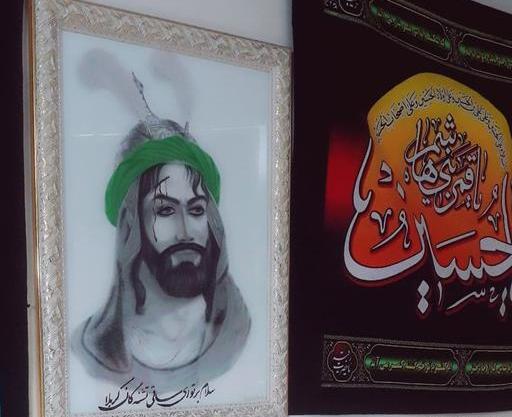 عکس حضرت عباس نقاشی