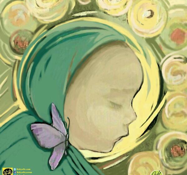عکس حضرت عباس نقاشی