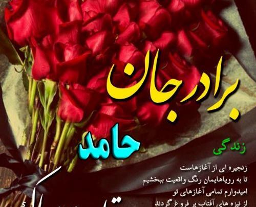 عکس تولد حامد