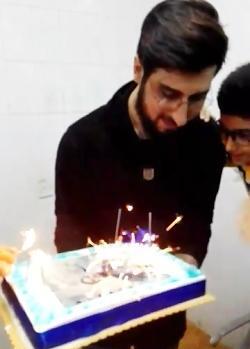 عکس تولد حامد