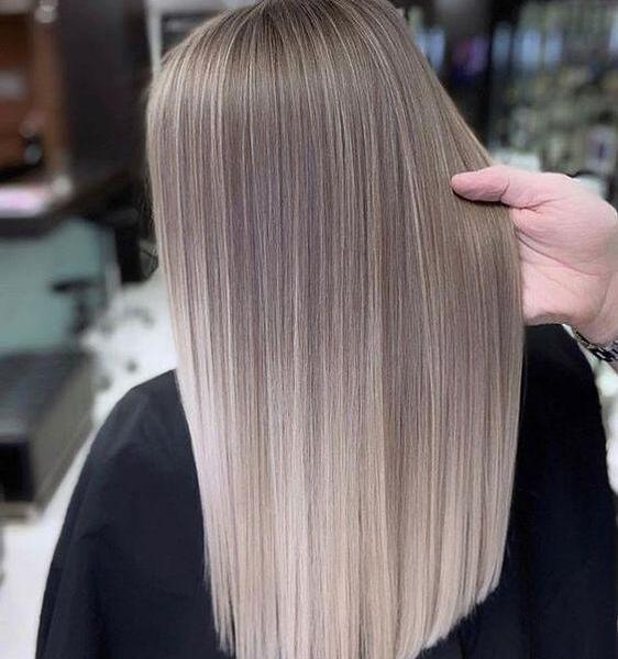 عکس رنگ مو آمبره جدید