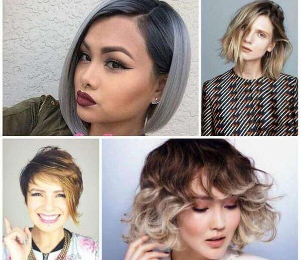 عکس رنگ مو آمبره جدید
