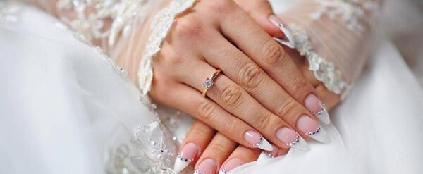 عکس ژلیش ناخن عروس