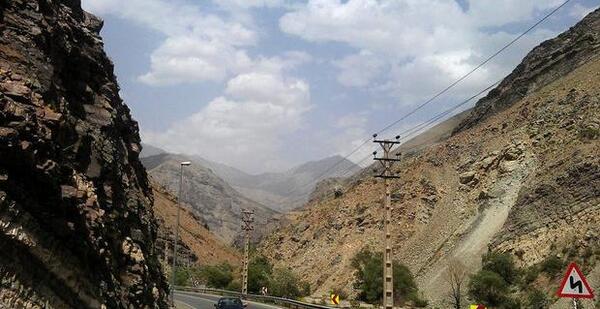 عکس جاده طبیعی
