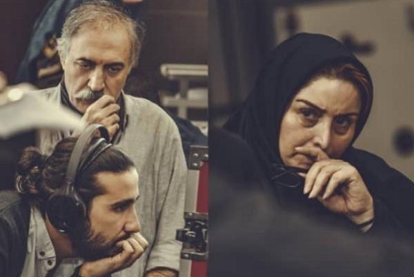 عکس ژاله صامتی با دامادش