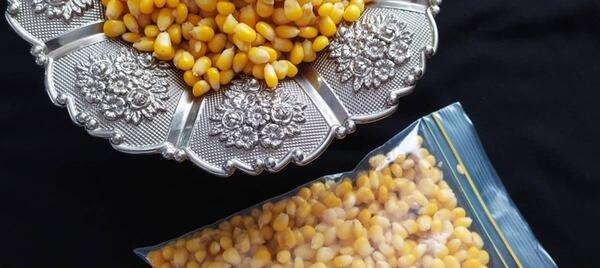 عکس ذرت بسته بندی