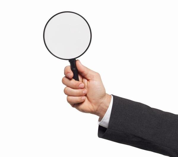 عکس متحرک ذره بین