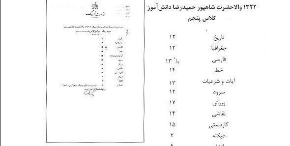 عکس خانواده ی شاه ایران