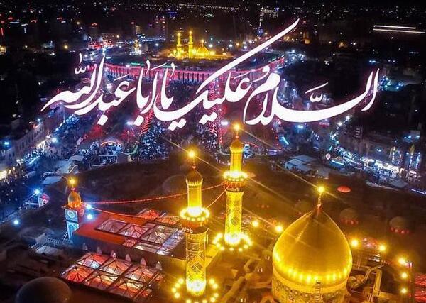 عکس حرم امام حسین محرمی