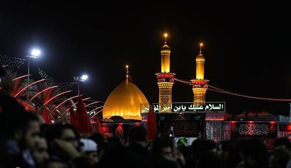 عکس حرم امام حسین محرمی
