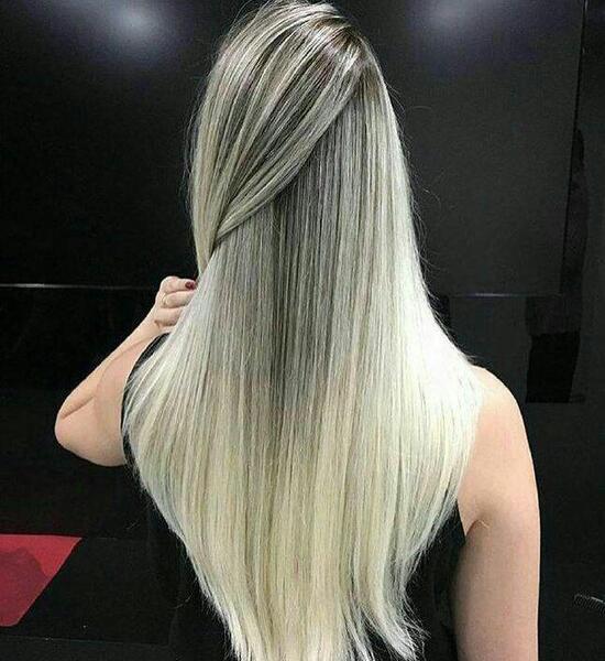 عکس رنگ مو گرانیتی