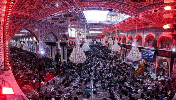 عکس حرم امام حسین اربعین