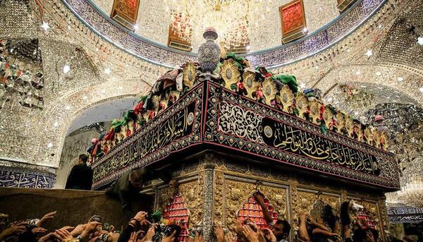 عکس حرم امام حسین اربعین