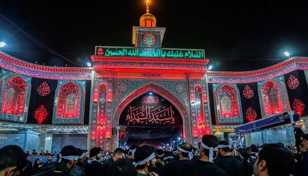عکس حرم امام حسین اربعین