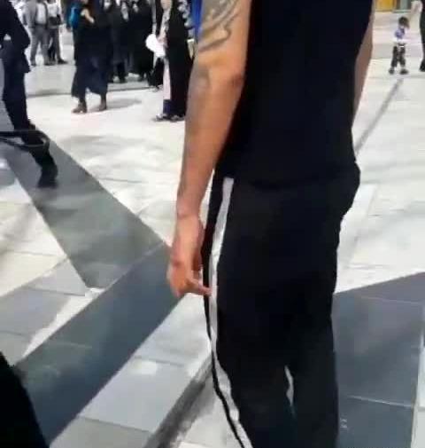 عکس از ضارب حرم امام رضا