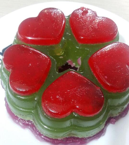 عکس ژله طبقاتی