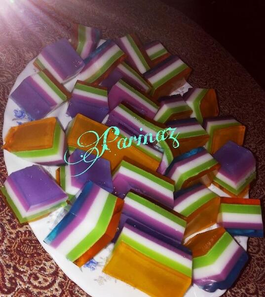 عکس ژله طبقاتی