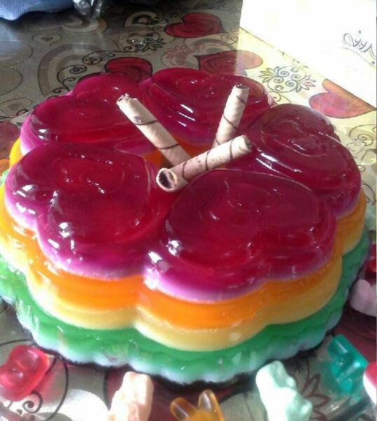 عکس ژله طبقاتی