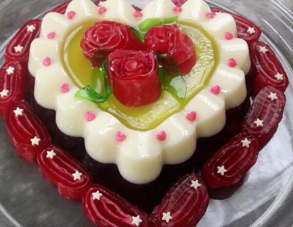 عکس ژله طبقاتی