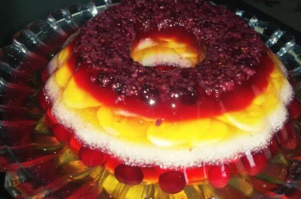 عکس ژله طبقاتی